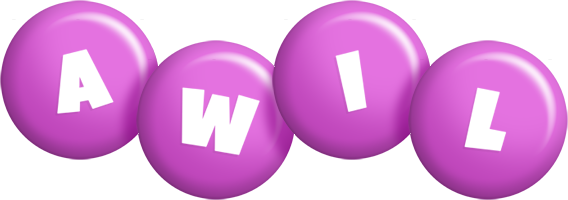 Awil candy-purple logo