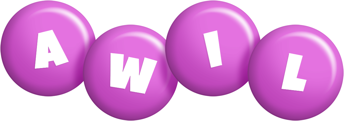 Awil candy-purple logo