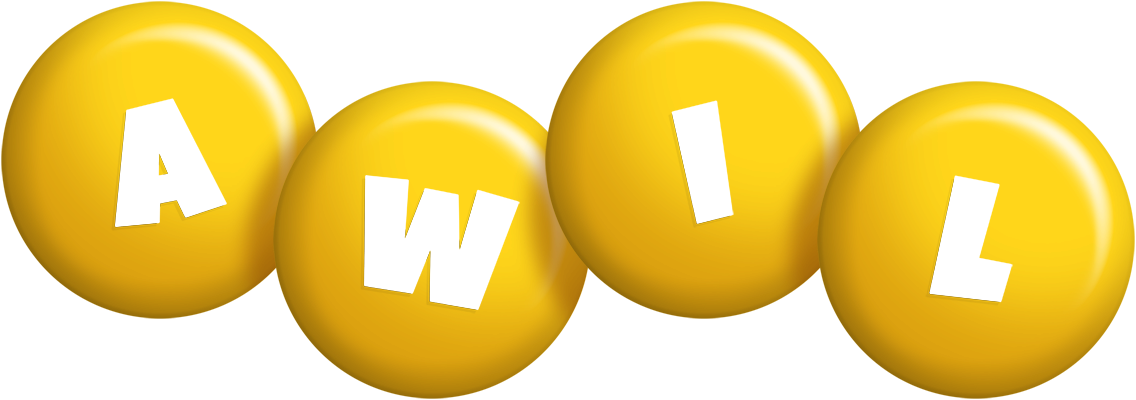 Awil candy-yellow logo
