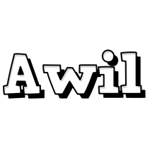 Awil snowing logo