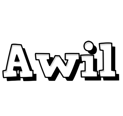Awil snowing logo