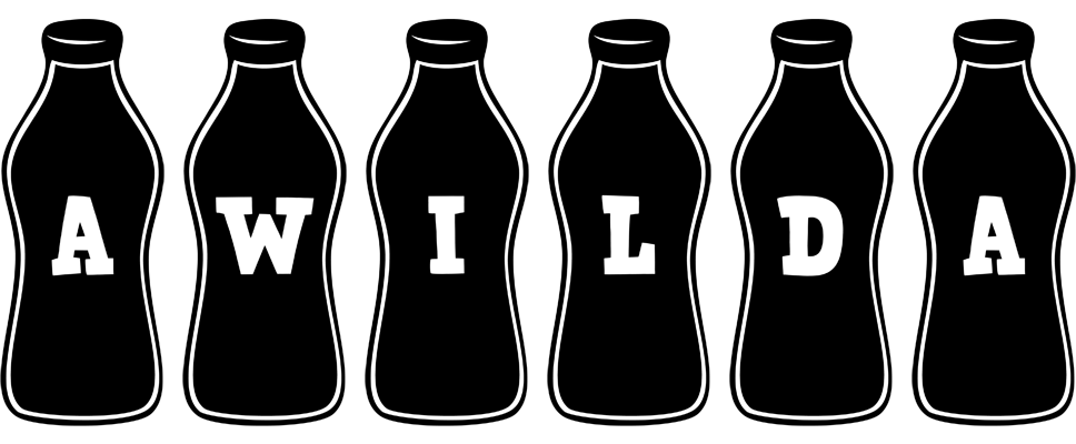 Awilda bottle logo
