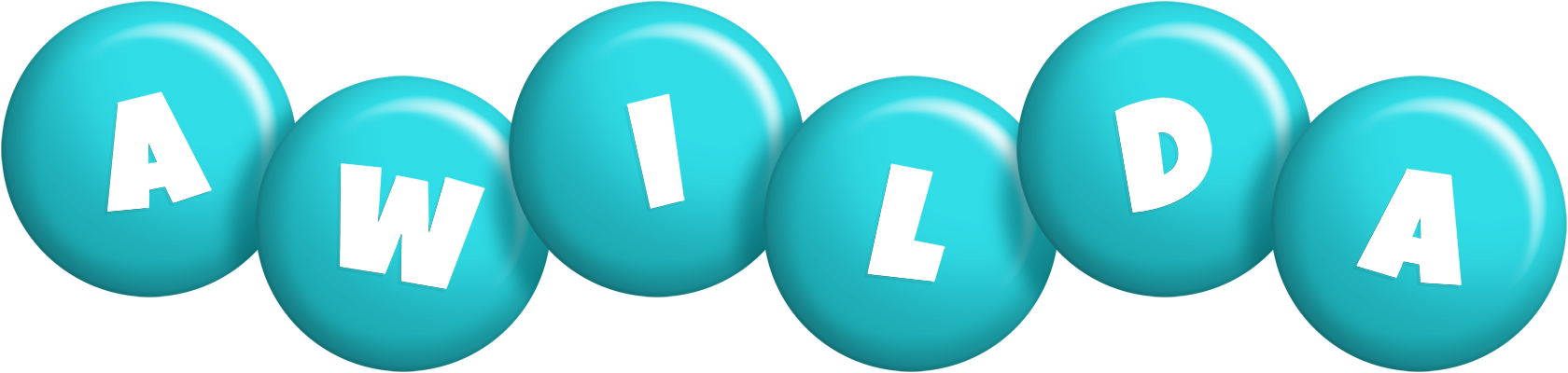 Awilda candy-azur logo