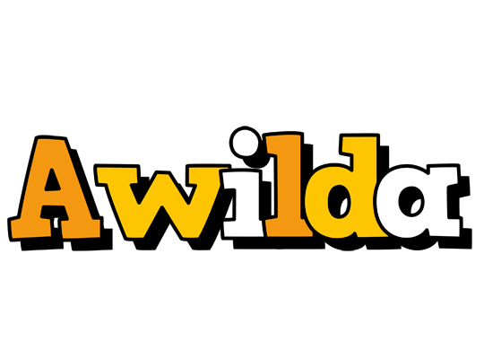 Awilda cartoon logo