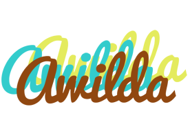 Awilda cupcake logo