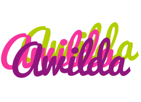 Awilda flowers logo