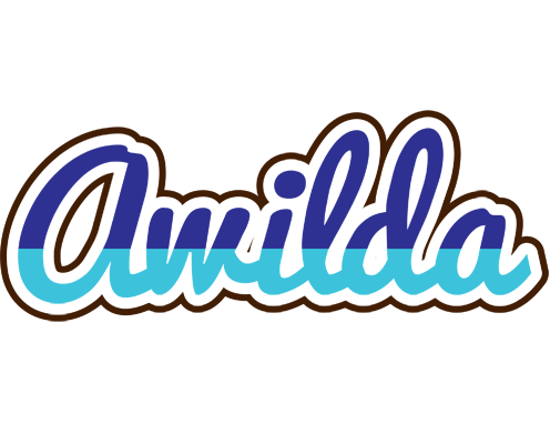 Awilda raining logo
