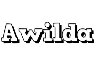 Awilda snowing logo