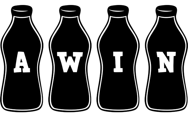 Awin bottle logo