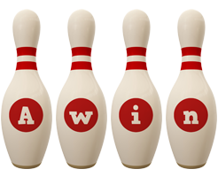Awin bowling-pin logo