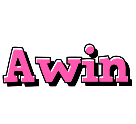 Awin girlish logo