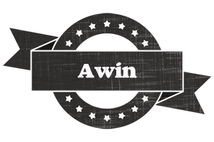 Awin grunge logo