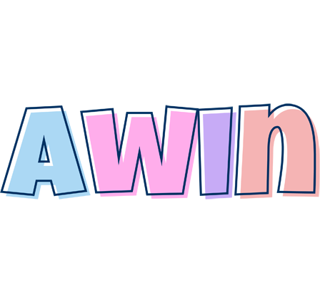 Awin pastel logo