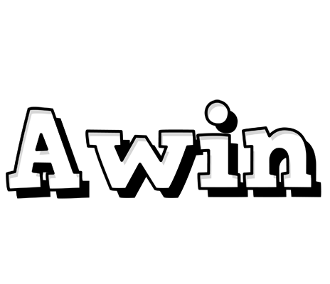 Awin snowing logo