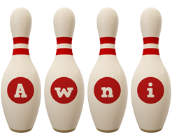 Awni bowling-pin logo