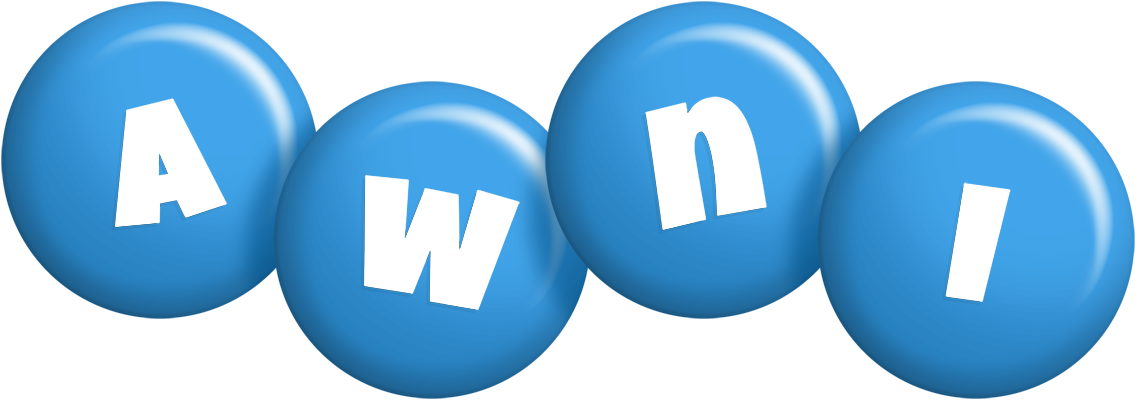 Awni candy-blue logo
