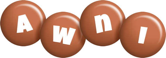 Awni candy-brown logo