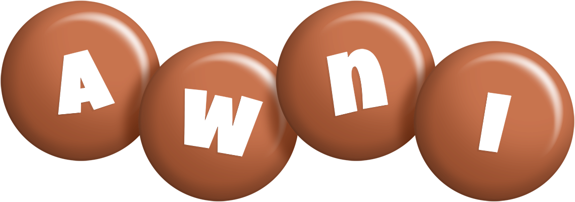 Awni candy-brown logo