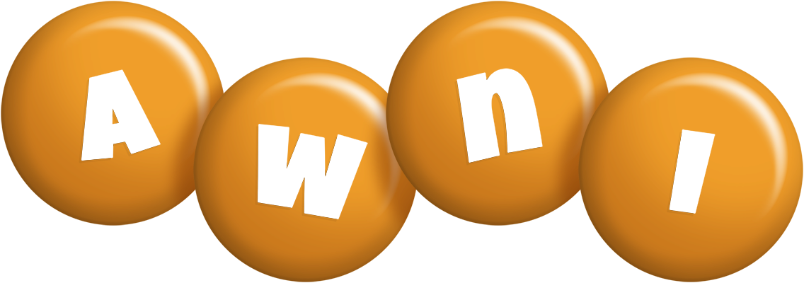 Awni candy-orange logo