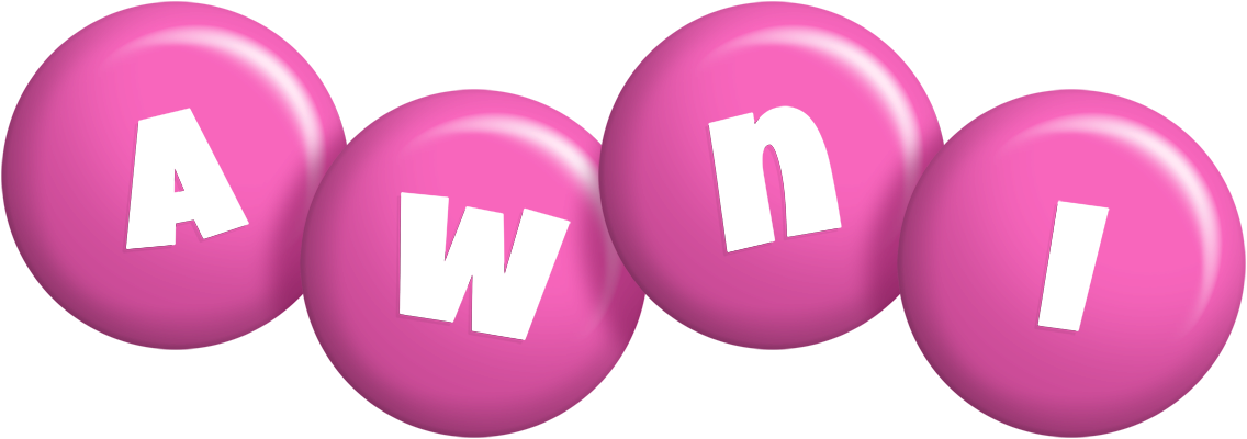 Awni candy-pink logo