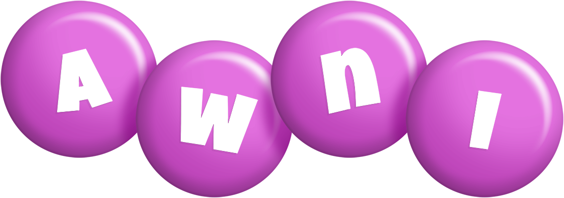 Awni candy-purple logo