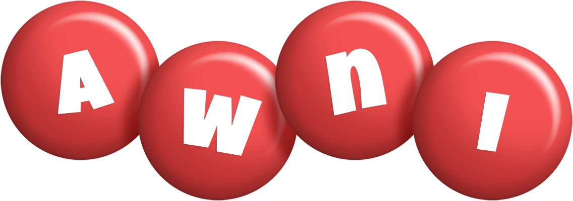Awni candy-red logo