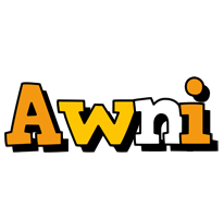 Awni cartoon logo