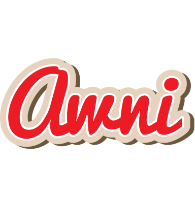 Awni chocolate logo