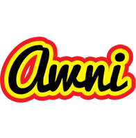 Awni flaming logo