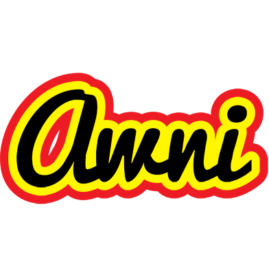 Awni flaming logo