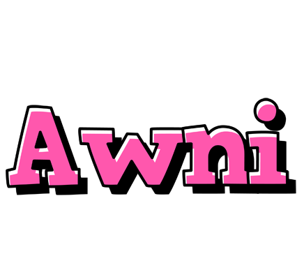 Awni girlish logo