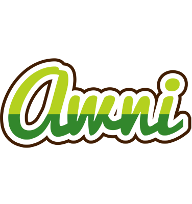 Awni golfing logo