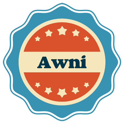 Awni labels logo