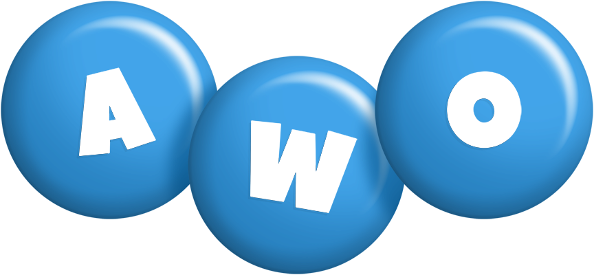 Awo candy-blue logo