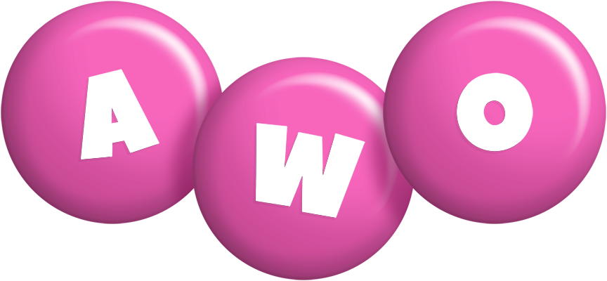 Awo candy-pink logo