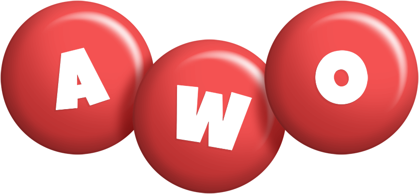 Awo candy-red logo