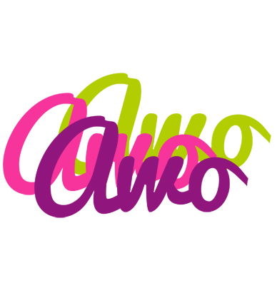 Awo flowers logo