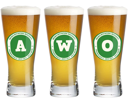 Awo lager logo