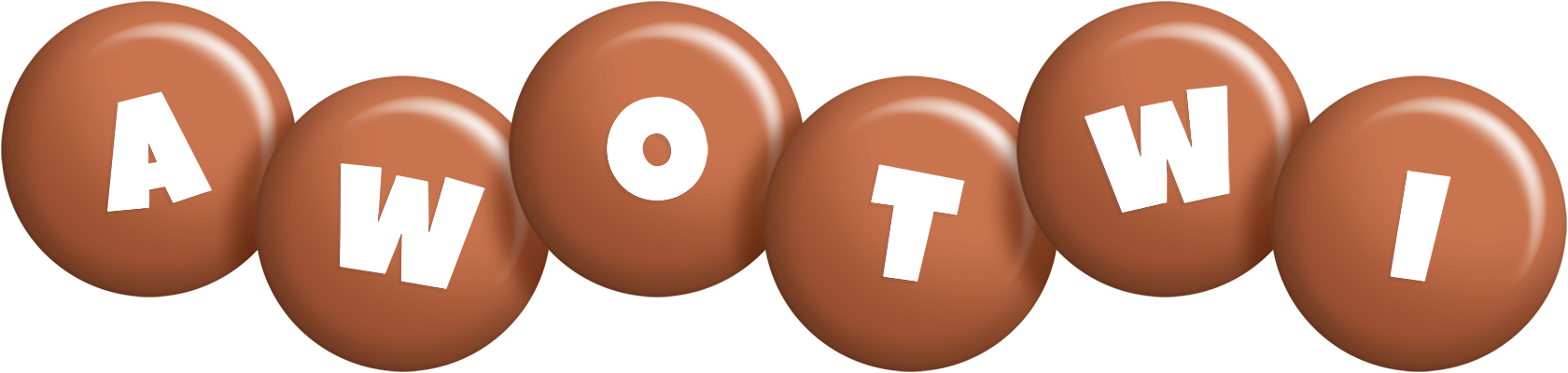 Awotwi candy-brown logo