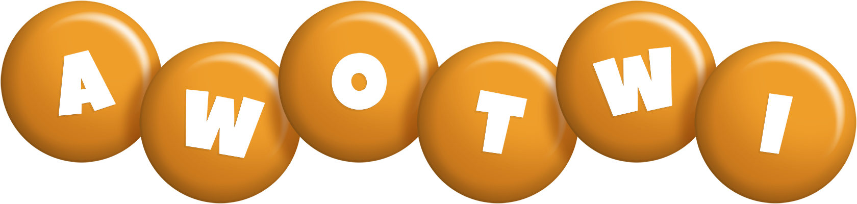 Awotwi candy-orange logo