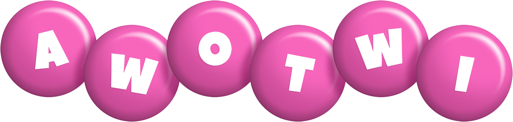 Awotwi candy-pink logo