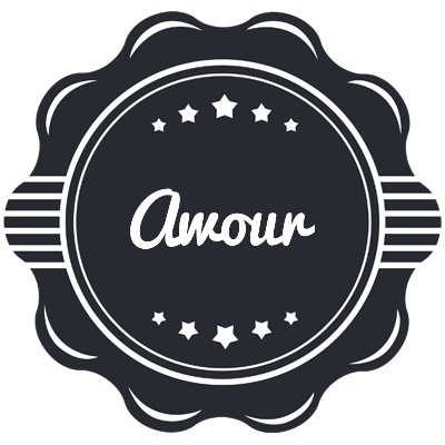 Awour badge logo