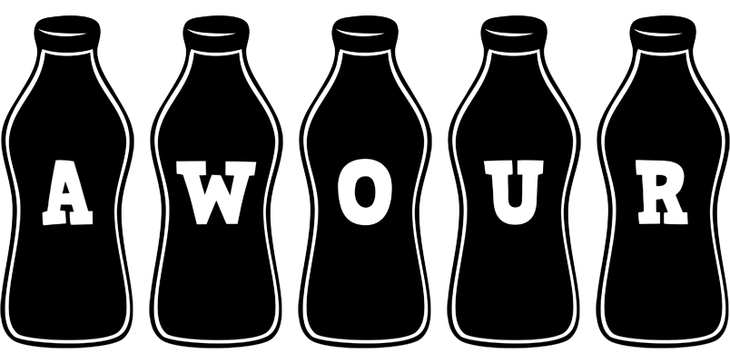 Awour bottle logo