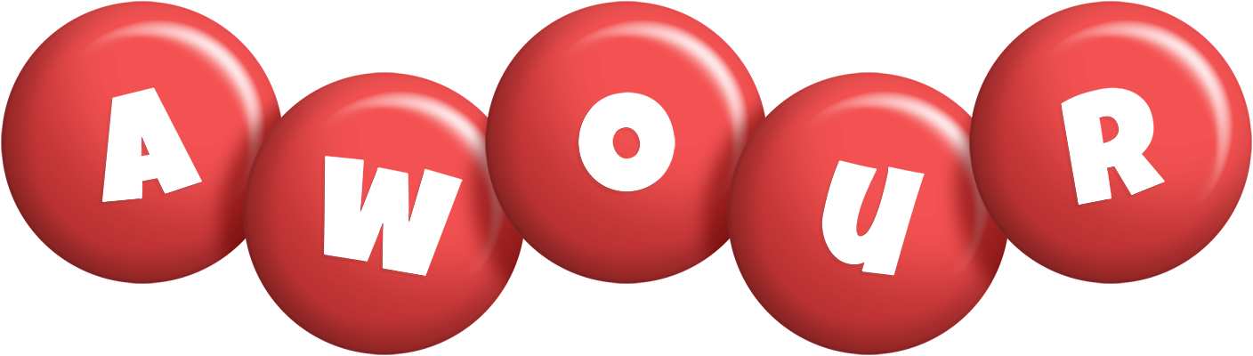 Awour candy-red logo