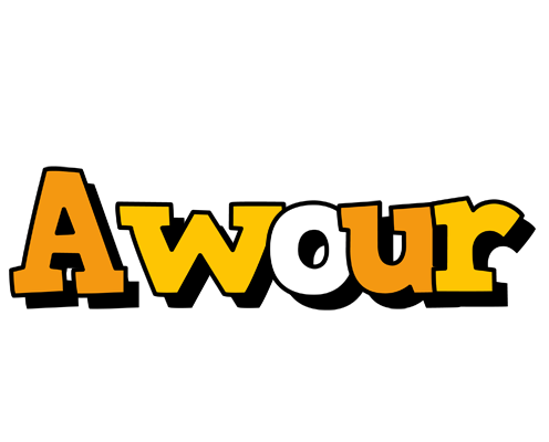 Awour cartoon logo