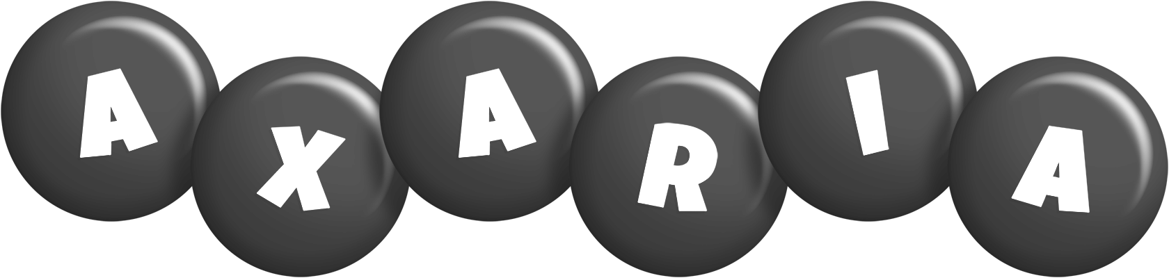 Axaria candy-black logo