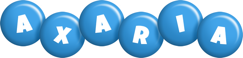 Axaria candy-blue logo