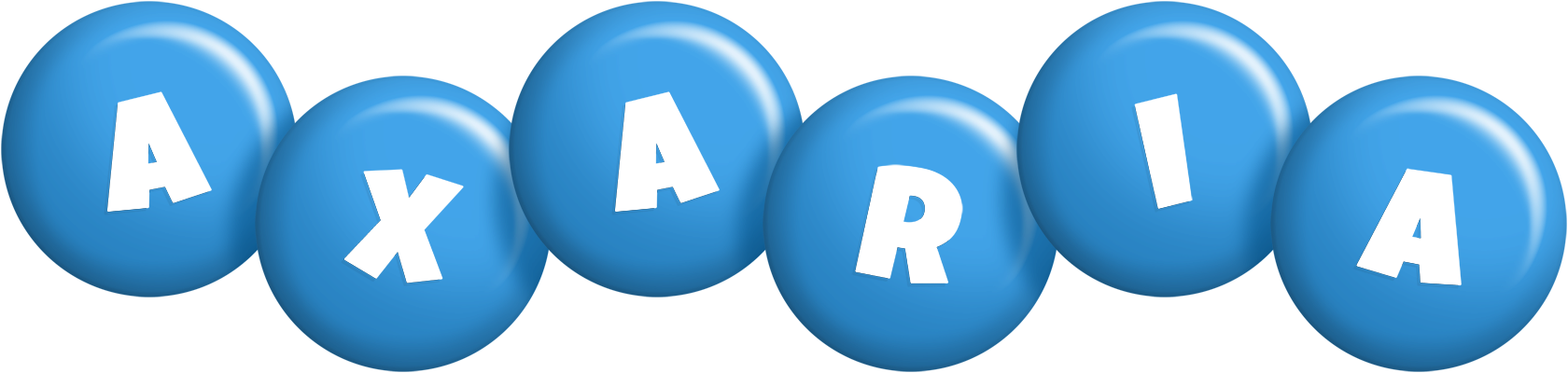 Axaria candy-blue logo