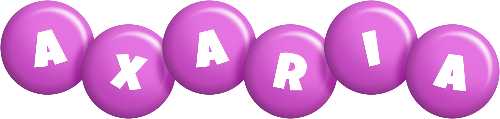 Axaria candy-purple logo
