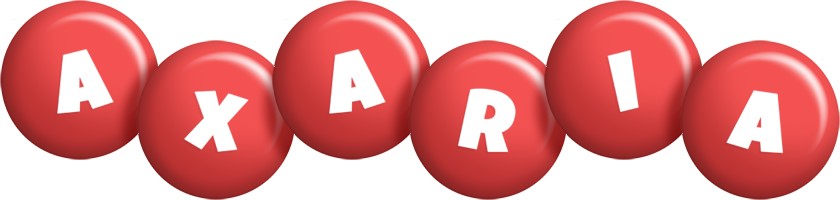 Axaria candy-red logo
